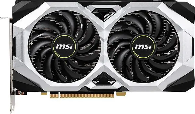 Alt view image 3 of 11 - MSI VENTUS GP OC GeForce RTX 2060 6GB GDDR6 PCI Express 3.0 x16 ATX Graphics Card 912-V375-623