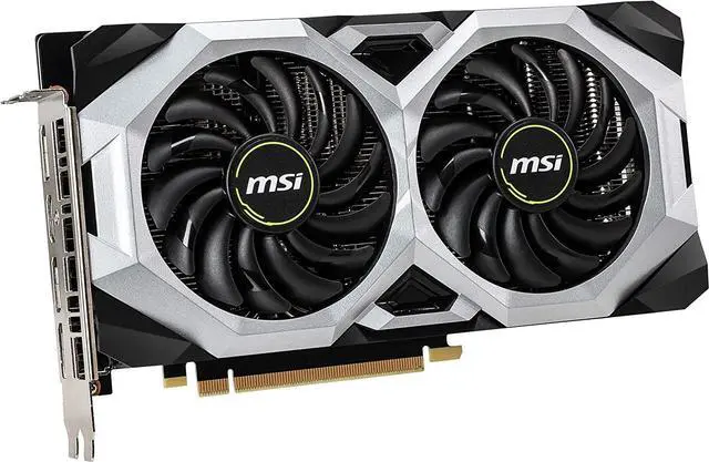 Alt view image 2 of 11 - MSI VENTUS GP OC GeForce RTX 2060 6GB GDDR6 PCI Express 3.0 x16 ATX Graphics Card 912-V375-623