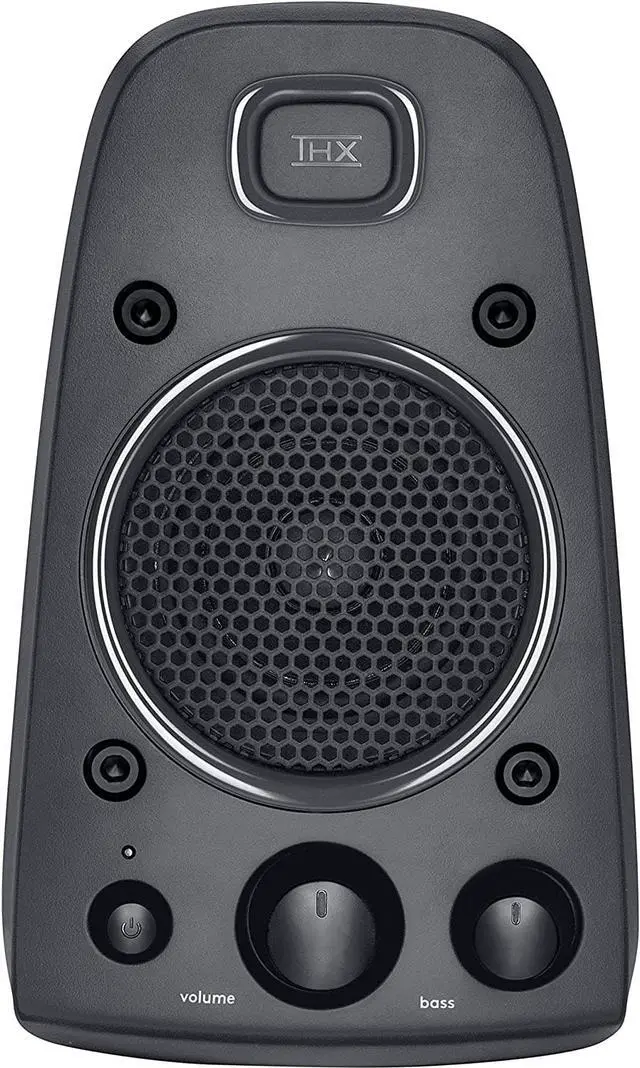 Alt view image 9 of 16 - Logitech Z625 THX Certified 3 Piece 2.1 Channel Multimedia Computer Speakers