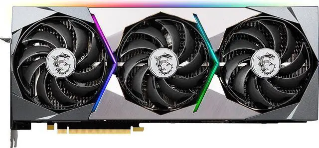 Alt view image 2 of 18 - MSI GeForce RTX 3080 Suprim X 10G LHR 10GB GDRR6X 320-Bit HDMI/DP Graphics Card