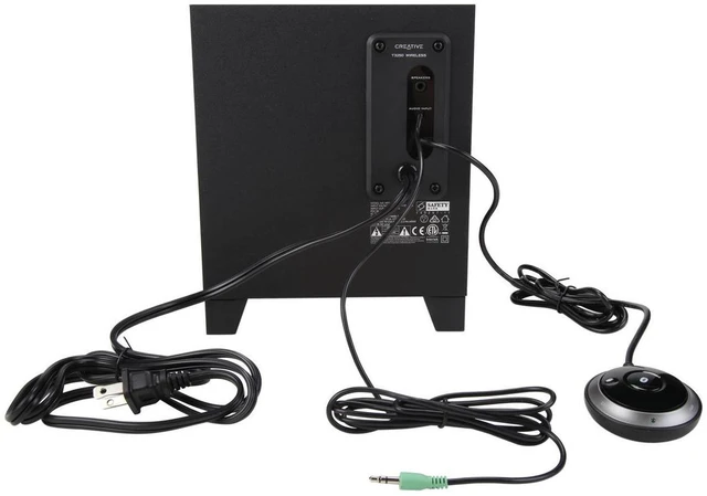 Alt view image 5 of 6 - Creative T3250 2.1 Bluetooth Speaker System - Black - Desktop