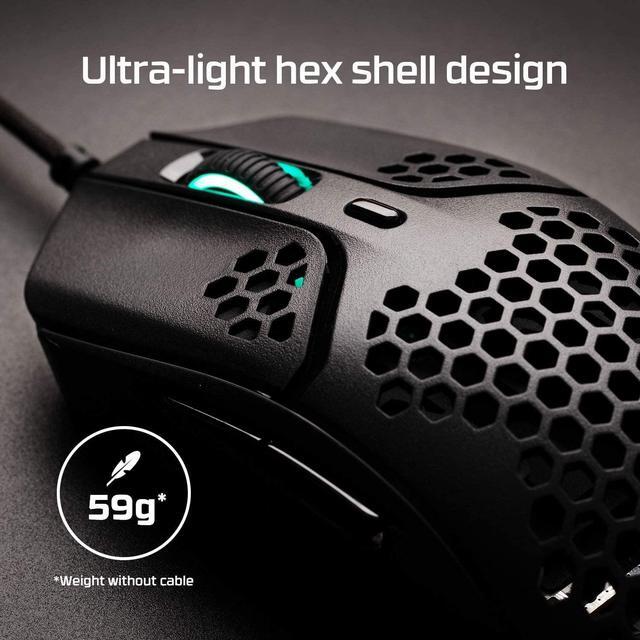 Alt view image 16 of 20 - HyperX - Pulsefire Haste Wired Optical Gaming Mouse RGB - Black