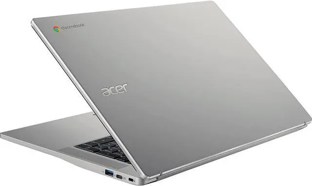 Alt view image 13 of 16 - Acer Chromebook 317 CB317-1H CB317-1H-C41X 17.3" Chromebook - Full HD - 1920 x 1080 - Intel Celeron N5100 Quad-core (4 Core) 1.10 GHz - 4 GB RAM - 32 GB Flash Memory - Sparkly Silver - Chrome OS