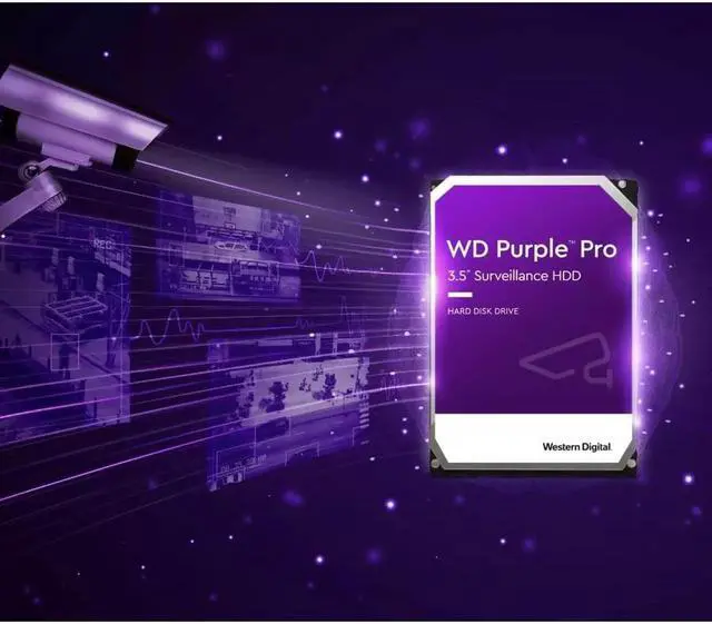 Alt view image 15 of 19 - Western Digital 18TB Purple Pro Surveillance Internal Hard Drive - 7200RPM, SATA 6GB/s, 512MB Cache, 3.5" - WD181PURP
