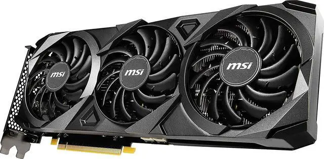 Alt view image 3 of 4 - MSI Gaming GeForce RTX 3060 Ti Ventus 3X 8G OCV1 LHR GDRR6 256-Bit Graphics Card