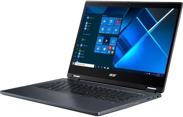 Alt view image 18 of 19 - Acer P414RN-51 TMP414RN-51-76AV 14" Touchscreen 2 in 1 Notebook - Full HD - 1920 x 1080 - Intel Core i7 i7-1165G7 Quad-core (4 Core) 2.80 GHz - 16 GB RAM - 512 GB SSD - Slate Blue - Windows 10 Pr