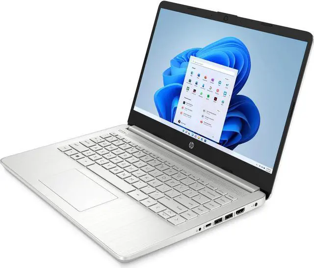 Alt view image 8 of 16 - HP 14-dq2043cl 14" FHD IPS Laptop Intel Core i3-1125G4 3.7GHz Intel UHD Graphics 8GB DDR4-2666 MHz RAM 256GB PCIe NVMe M.2 SSD Backlit KB Windows 10 Home, Silver - 383K9UA