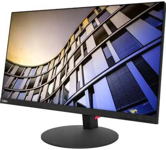 Alt view image 10 of 20 - Lenovo ThinkVision T27i-10 27" Full HD 1920 x 1080P 75Hz VGA DisplayPort HDMI USB 3.0 Widescreen LED Backlit IPS Monitor Height Adjustable, Pivot, Swivel and Tile