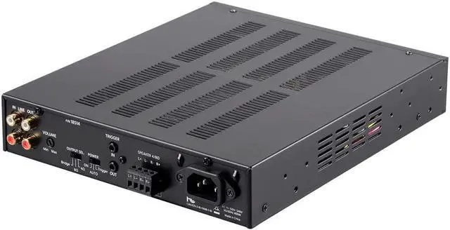 Alt view image 12 of 19 - Monoprice Unity 200-Watt Bridgeable Power Amp