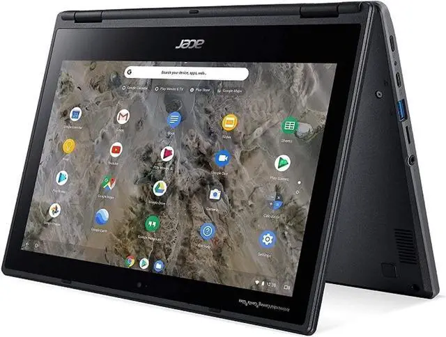 Alt view image 4 of 7 - Acer Chromebook 514 Chromebook 2.60GHz 8GB Memory 64 GB Flash SSD 14.0" Non-Touch Screen Chrome OS CB514-2H-K2HN