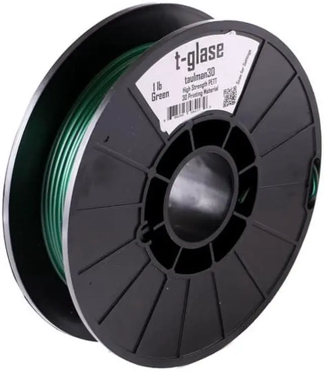 Alt view image 2 of 2 - Taulman T-Glase 3D Printing Filament - 2.85mm, 1lb, Green