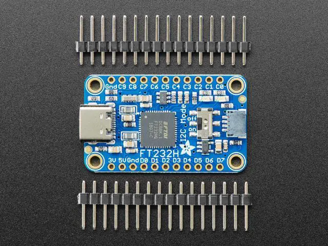Alt view image 2 of 5 - Adafruit FT232H Breakout - General Purpose USB to GPIO+SPI+I2C