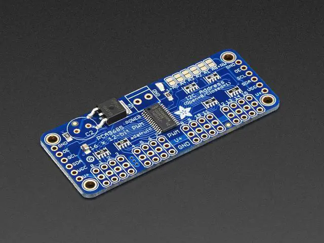 Main image of Adafruit 16-Channel 12-bit PWM Servo Driver with I2C Interface