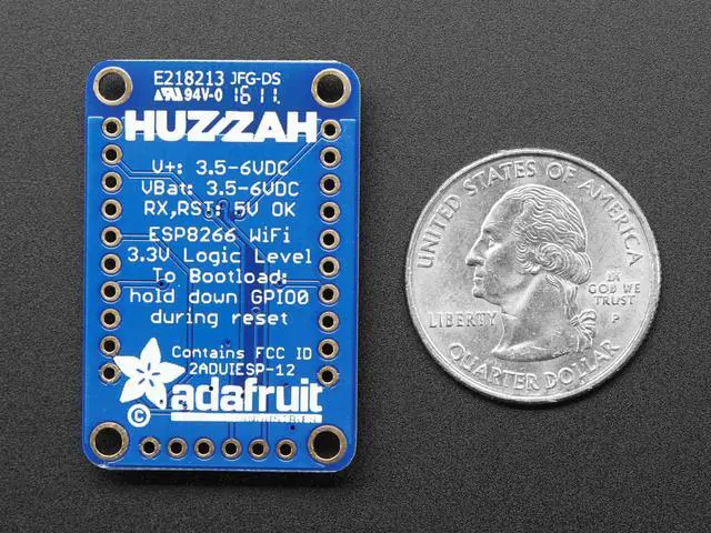 Alt view image 4 of 4 - Adafruit WiFi / 802.11 Development Tools Huzzah ESP8266 Breakout