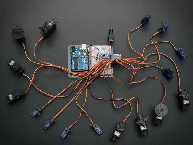 Alt view image 4 of 4 - Adafruit 16-Channel 12-bit PWM Servo Driver with I2C Interface