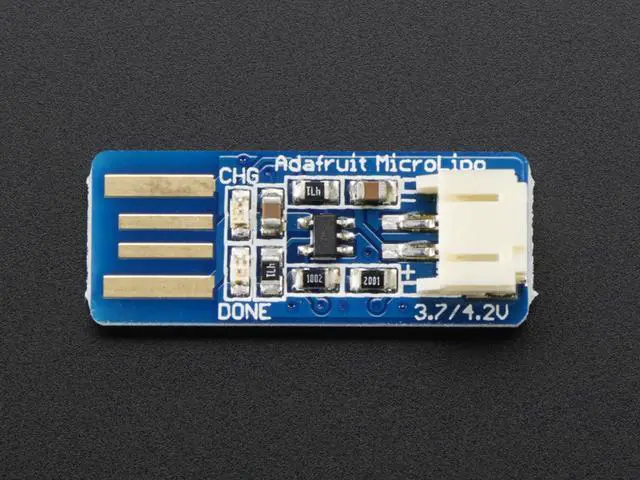 Alt view image 2 of 5 - Adafruit Micro Lipo - USB LiIon/LiPoly Charger