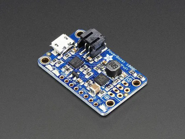 Main image of Adafruit PowerBoost 1000 Charger - Rechargeable 5V Lipo USB Boost @ 1A - 1000C
