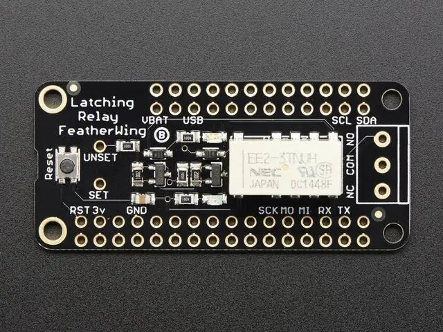 Main image of Adafruit Latching Mini Relay FeatherWing