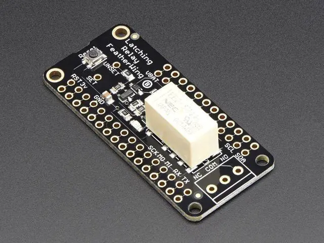 Alt view image 4 of 4 - Adafruit Latching Mini Relay FeatherWing