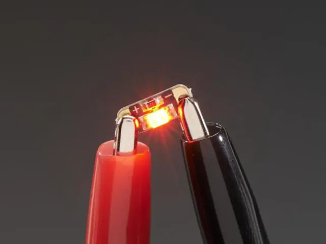 Main image of Adafruit LED Sequins - Ruby Red - Pack of 5