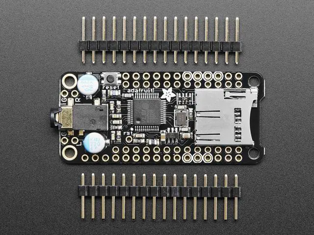 Alt view image 2 of 5 - Adafruit Music Maker FeatherWing - MP3 OGG WAV MIDI Synth Player