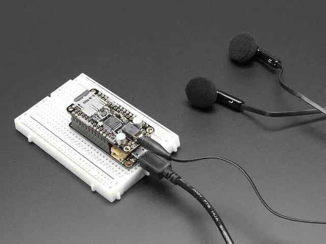 Alt view image 5 of 5 - Adafruit Music Maker FeatherWing - MP3 OGG WAV MIDI Synth Player