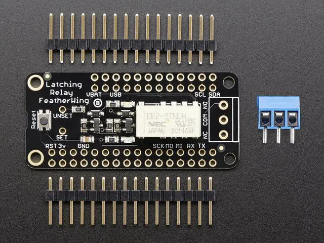 Alt view image 2 of 4 - Adafruit Latching Mini Relay FeatherWing