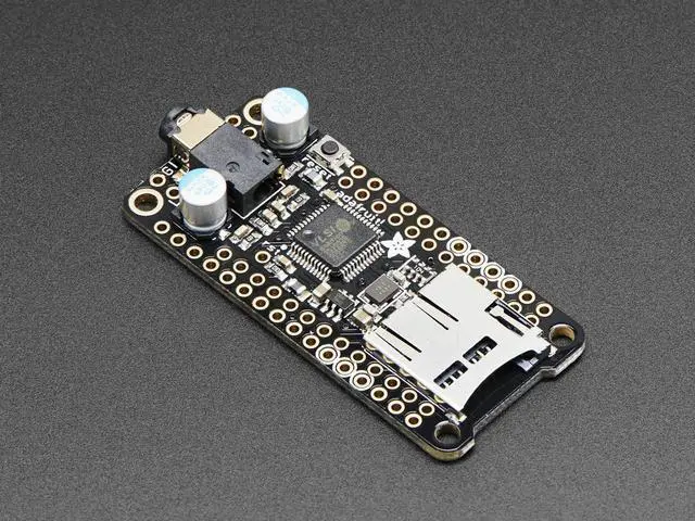 Main image of Adafruit Music Maker FeatherWing - MP3 OGG WAV MIDI Synth Player