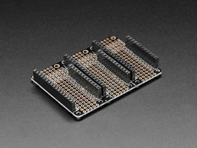 Main image of Adafruit FeatherWing Tripler Mini Kit - Prototyping Add- on For Feathers