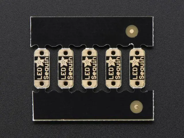 Alt view image 2 of 4 - Adafruit LED Sequins - Ruby Red - Pack of 5