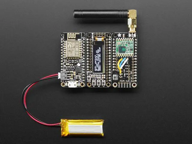 Alt view image 4 of 4 - Adafruit FeatherWing Tripler Mini Kit - Prototyping Add- on For Feathers