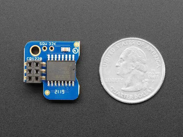 Alt view image 3 of 4 - Adafruit PiRTC - Precise DS3231 Real Time Clock for Raspberry Pi