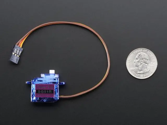 Alt view image 3 of 5 - AC, DC & Servo Motors Sub-Micro Servo SG51R (1 piece)