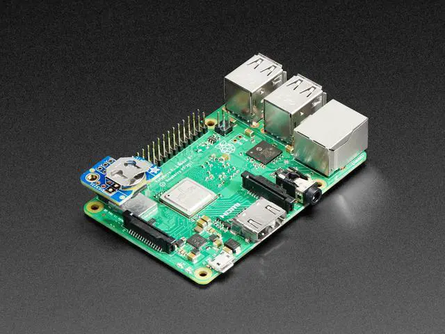 Alt view image 4 of 4 - Adafruit PiRTC - Precise DS3231 Real Time Clock for Raspberry Pi