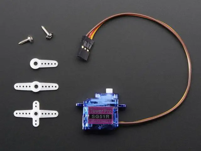 Alt view image 2 of 5 - AC, DC & Servo Motors Sub-Micro Servo SG51R (1 piece)