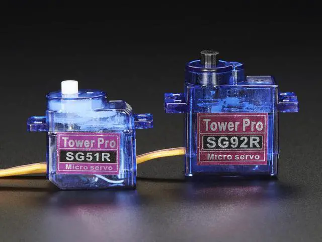 Alt view image 4 of 5 - AC, DC & Servo Motors Sub-Micro Servo SG51R (1 piece)