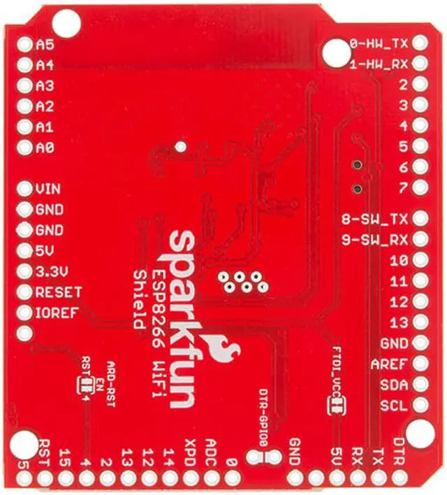 Alt view image 3 of 4 - SparkFun WiFi Shield - ESP8266