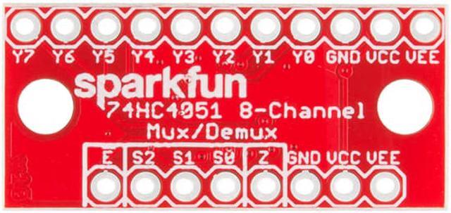 Alt view image 3 of 4 - SparkFun Multiplexer Breakout - 8 Channel (74HC4051)