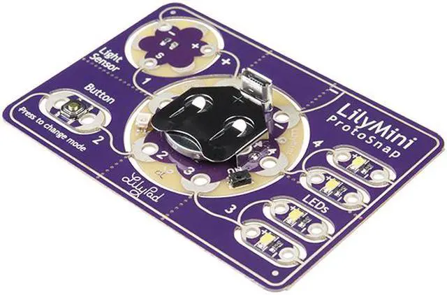 Main image of SparkFun LilyPad LilyMini ProtoSnap