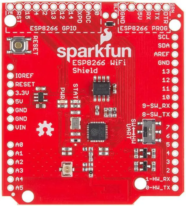 Alt view image 2 of 4 - SparkFun WiFi Shield - ESP8266