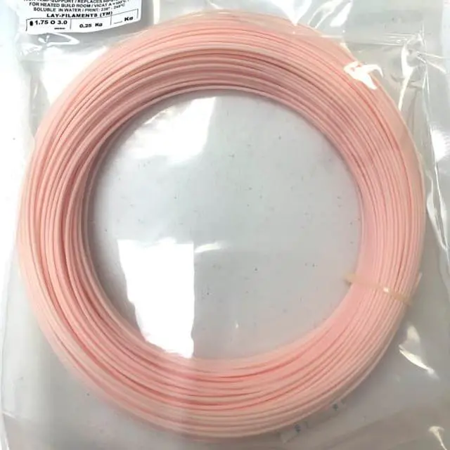 Alt view image 2 of 2 - Lay Filaments HIGH-T-Lay Dissolvable Support 3D Printing Filament - 1.75mm, 0.25kg
