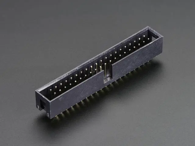 Alt view image 2 of 2 - Adafruit 2x20 pin IDC Box Header - Raspberry Pi A+/B+/Pi 2/Pi 3
