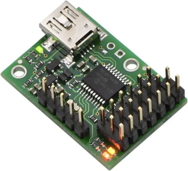 Main image of Pololu Micro Maestro 6-Channel USB Servo Controller - Assembled