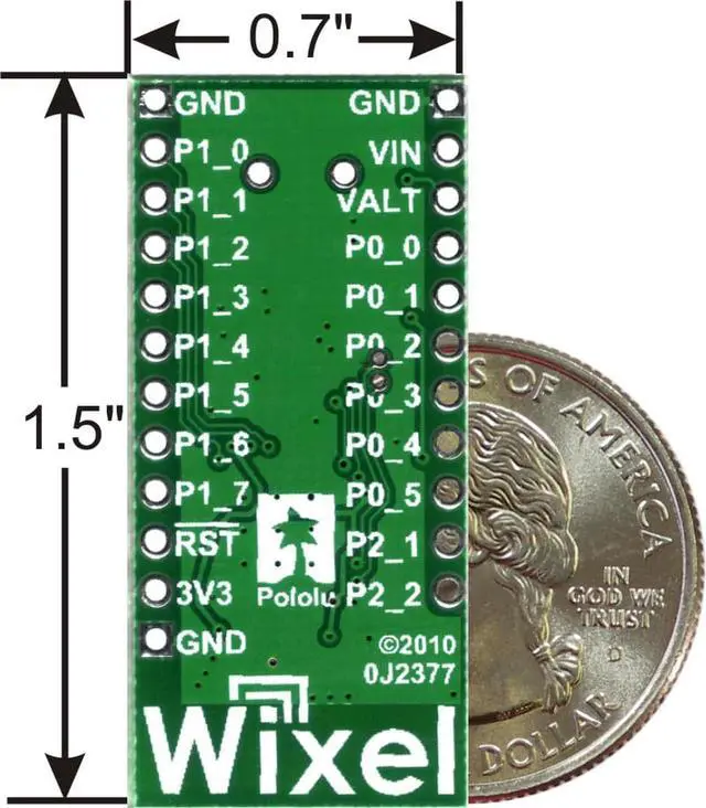 Alt view image 3 of 3 - Pololu Wixel Programmable Wireless USB Module - Pre-Assembled