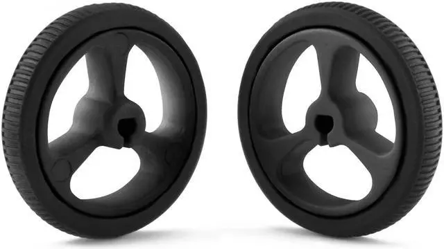 Main image of Pololu Wheel 32x7mm Pair - Black