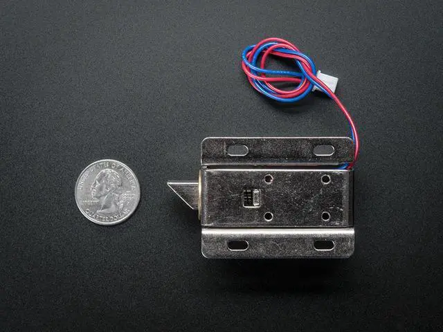 Alt view image 3 of 3 - Adafruit Lock-style Solenoid - 12VDC
