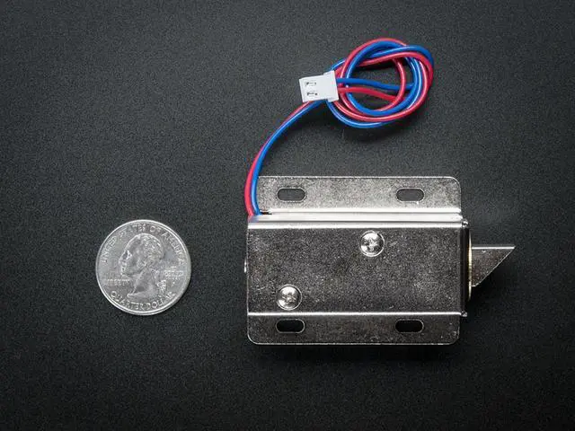 Alt view image 2 of 3 - Adafruit Lock-style Solenoid - 12VDC