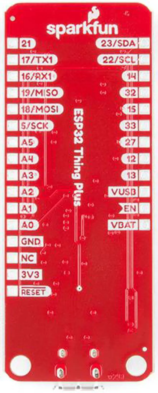Alt view image 3 of 3 - SparkFun Thing Plus - ESP32 WROOM