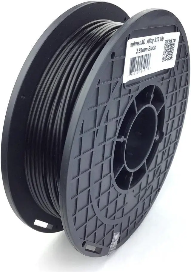 Main image of taulman3D Alloy 910 Filament - 2.85mm, 1lb, Black