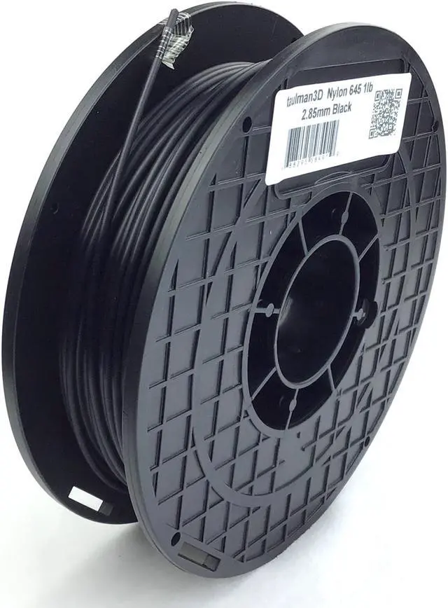 Main image of taulman3D Nylon 645 Filament - 2.85mm, 1lb, Black